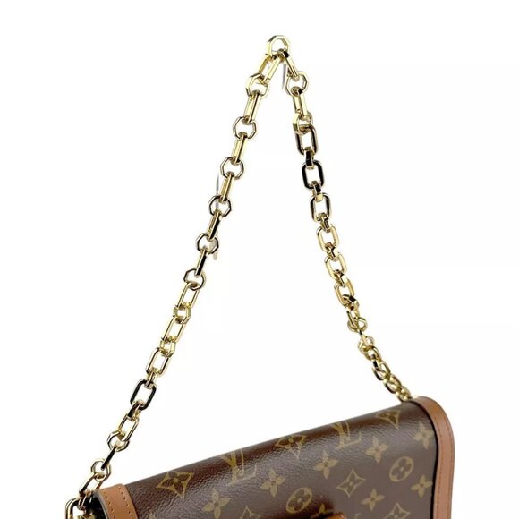 Auth LOUIS VUITTON Reverse Dauphine MM Crossbody Shoulder Bag M45958 - z4208 - Picture 3 of 16